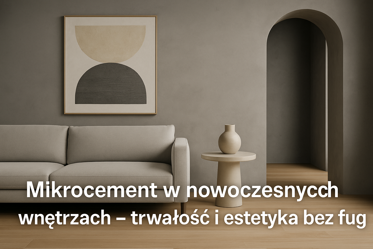 Mikrocement w nowoczesnych wnętrzach – trwałość i estetyka bez fug